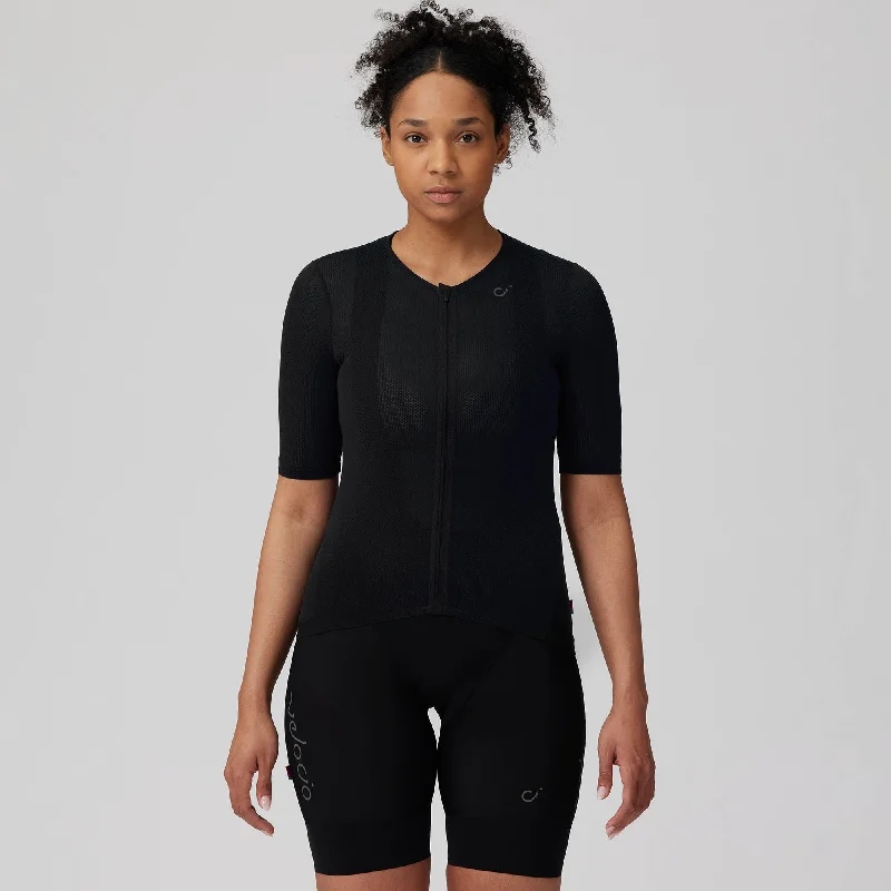 Women's CONCEPT Radiator Jersey Polo Neck Jersey Top