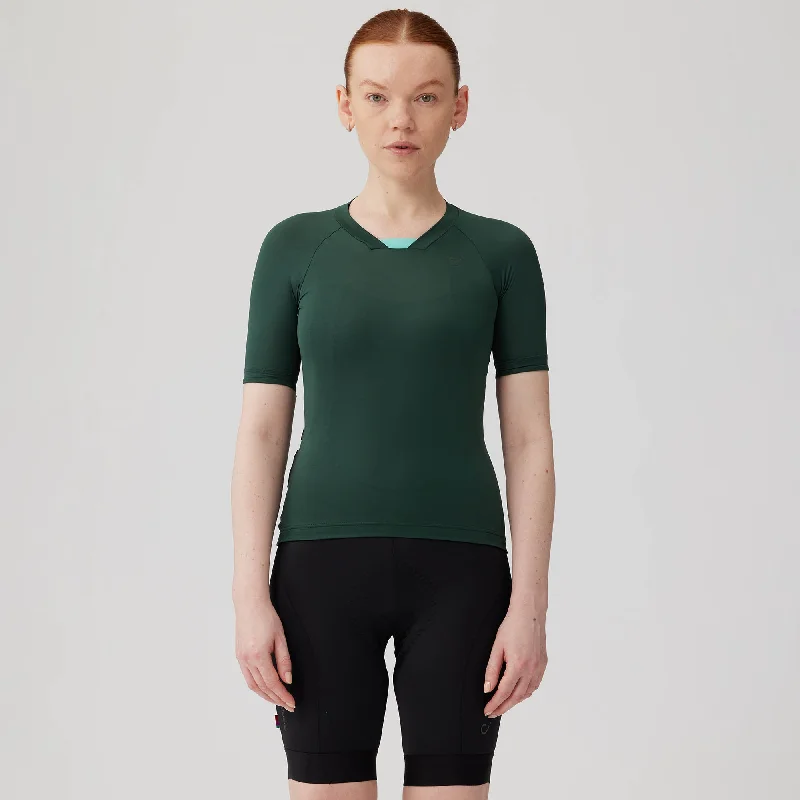 Women's Signature Zipperless Jersey Mint Green Jersey Tee