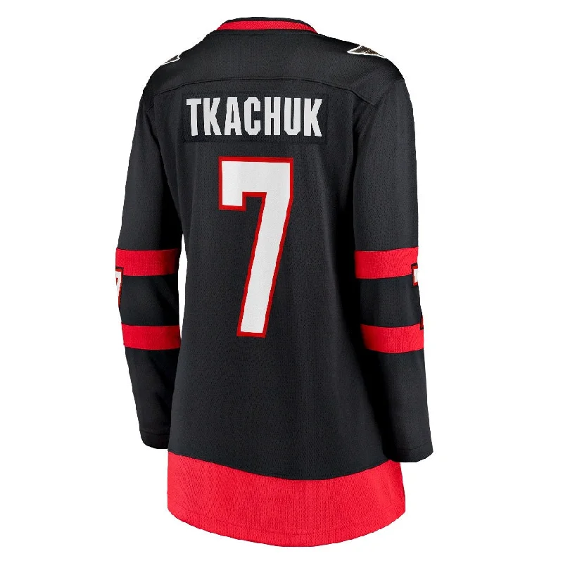 Women's Tkachuk Fanatics 2D Home Jersey Chic Jersey Tee