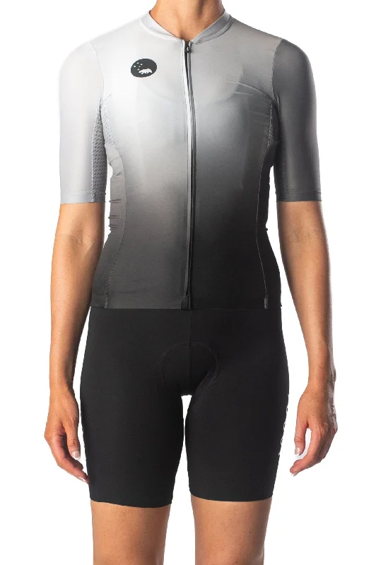 Women's WC24 Premium Cycling Jersey - Taupo All Black Women's Jersey Top
