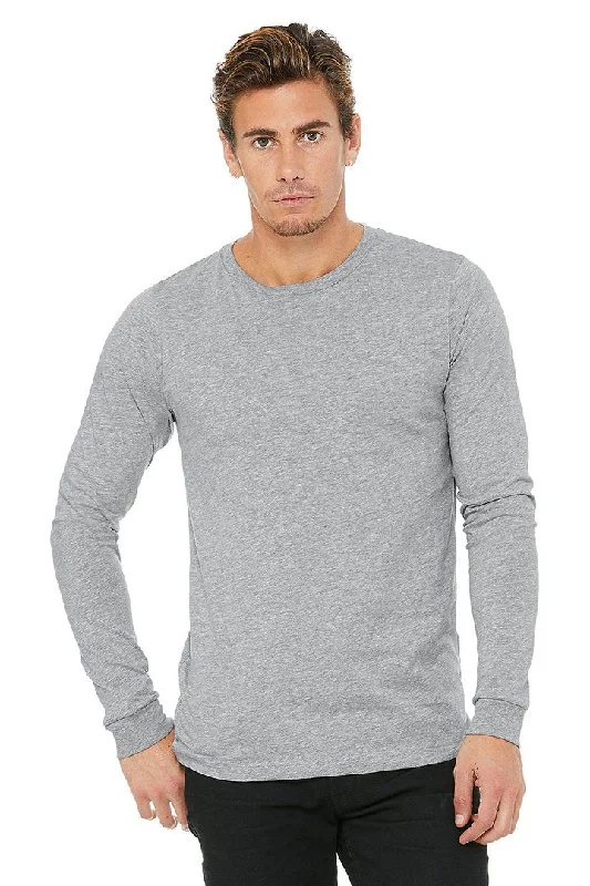 3501 Bella Unisex Jersey Long Sleeve T-shirt Lace Blend Ribbed Blend Corduroy Blend