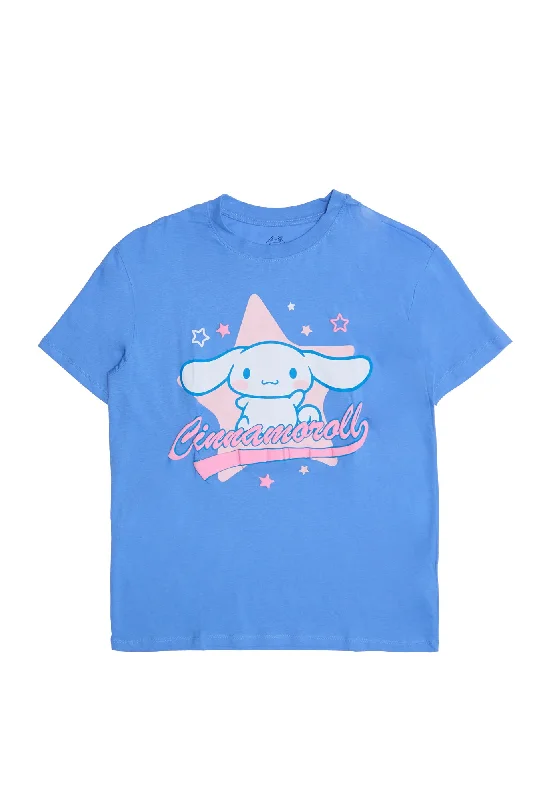 Cinnamoroll Graphic Relaxed Tee Lace Blend Ribbed Blend Corduroy Blend