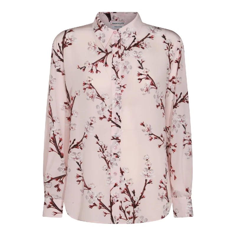 Alexander Mcqueen Shirts Chenille Fabric Brocade Fabric Lace Fabric