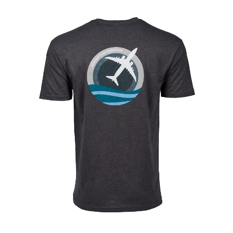Boeing P-8 Poseidon Skyward Unisex T-Shirt Print Jacquard Patchwork