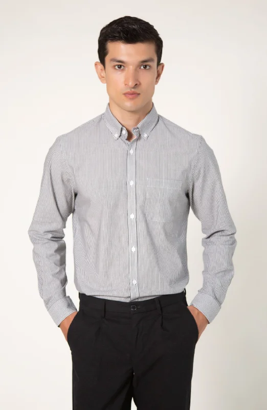 Full Sleeves Cotton Shirt Collared Crew Neck Turtle Neck