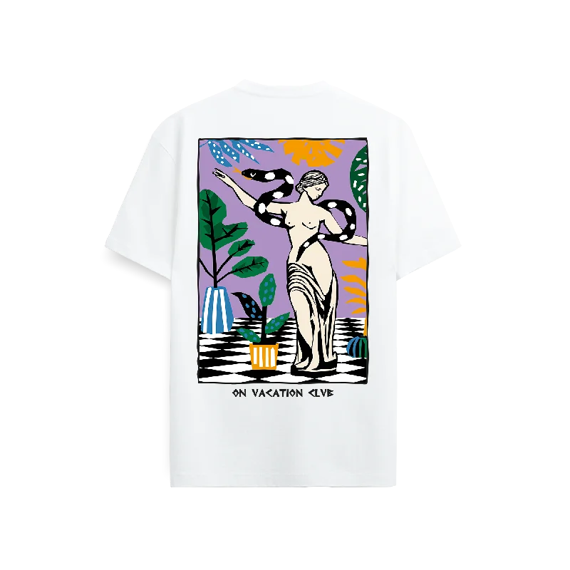 Goddess T-Shirt - White Anti-Shrink Durable Soft