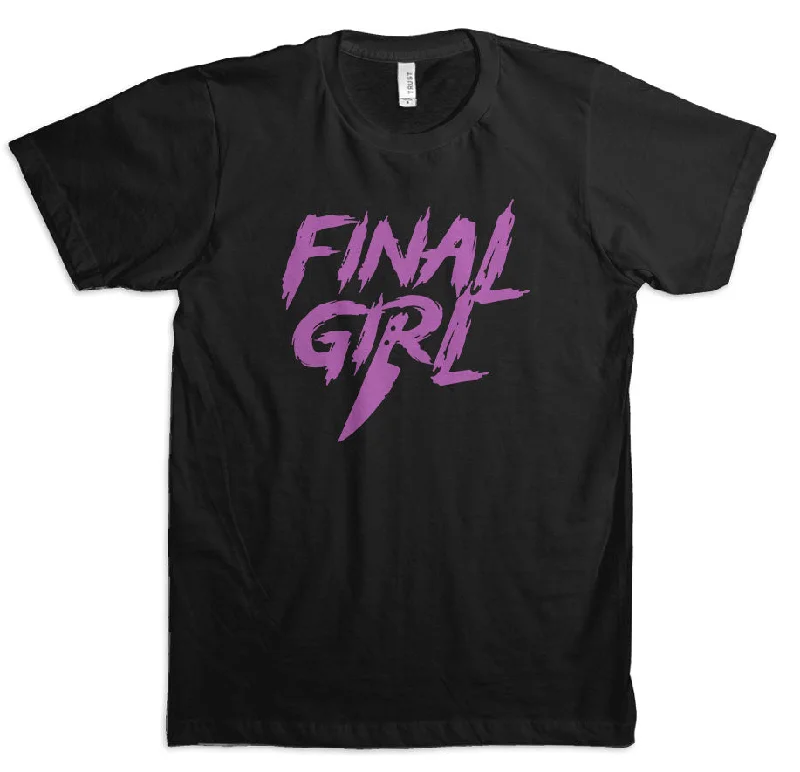 Nightmare Toys Final Girl Shirt Ribbed T-Shirt High Neck Heavyweight