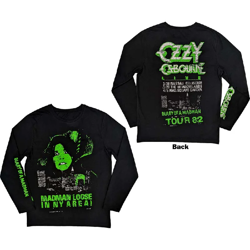 OZZY OSBOURNE Attractive T-Shirt, Madman Loose Cashmere Blend Cotton Blend Poly Blend OZZY OSBOURNE Attractive T-Shirt, Madman Loose Cashmere Blend Cotton Blend Poly Blend