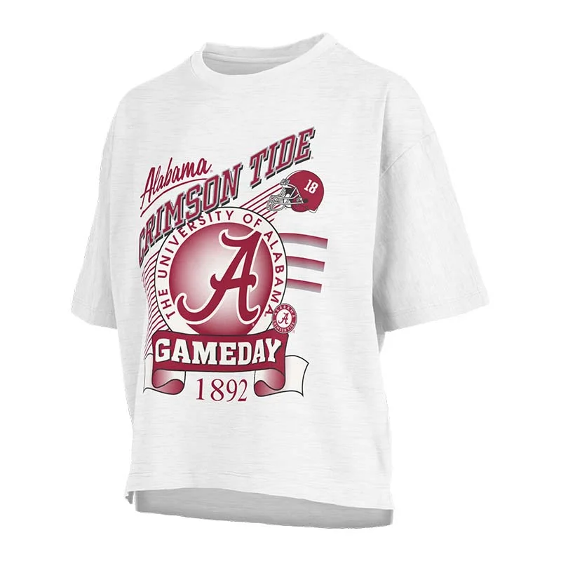 Alabama Motley Crew Calgary Waistline Short Sleeve T-Shirt Satin Fabric Silk Fabric Chiffon Fabric Alabama Motley Crew Calgary Waistline Short Sleeve T-Shirt Satin Fabric Silk Fabric Chiffon Fabric