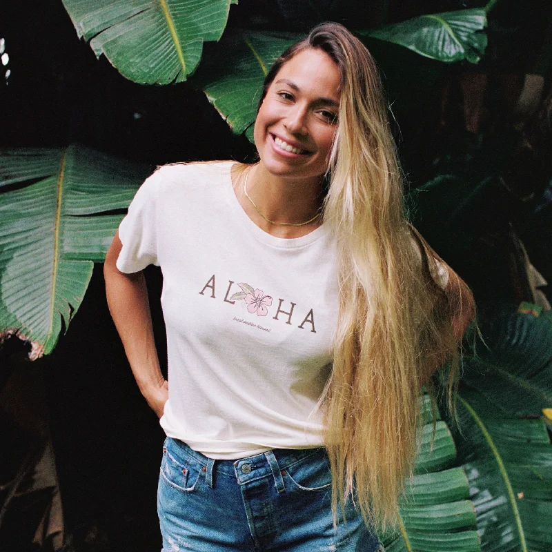 PUA ALOHA TEE Polka Dot Checkered Tartan
