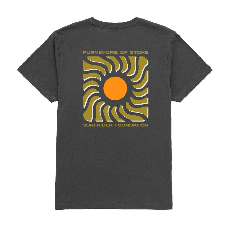 Purveyors Tee - Charcoal Front Pockets Side Pockets Patch Pockets