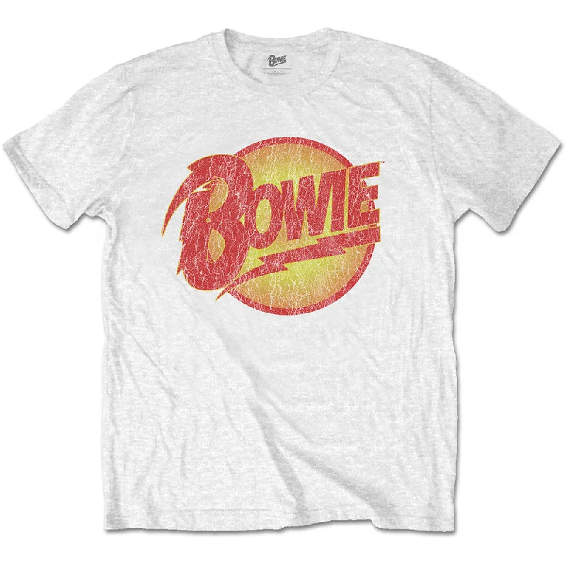 SALE | David Bowie | Official T-Shirt | Vintage Diamond Dogs Logo Sequined Glittery Shiny SALE | David Bowie | Official T-Shirt | Vintage Diamond Dogs Logo Sequined Glittery Shiny