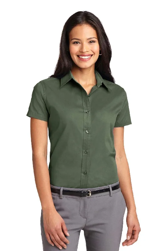 Port Authority Ladies Short Sleeve Easy Care Shirt. L508 Elasticated Padded Insulated Port Authority Ladies Short Sleeve Easy Care Shirt. L508 Elasticated Padded Insulated