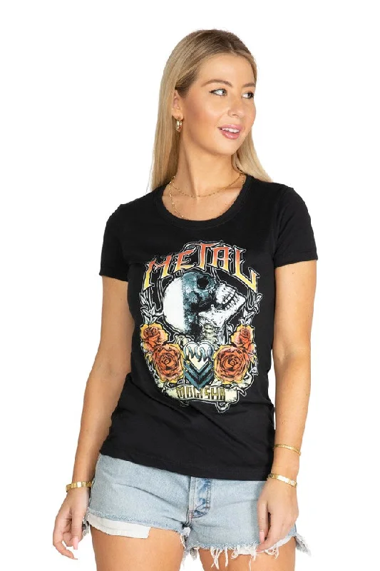 Metal Mulisha Surrealist Tee Front Pockets Side Pockets Patch Pockets