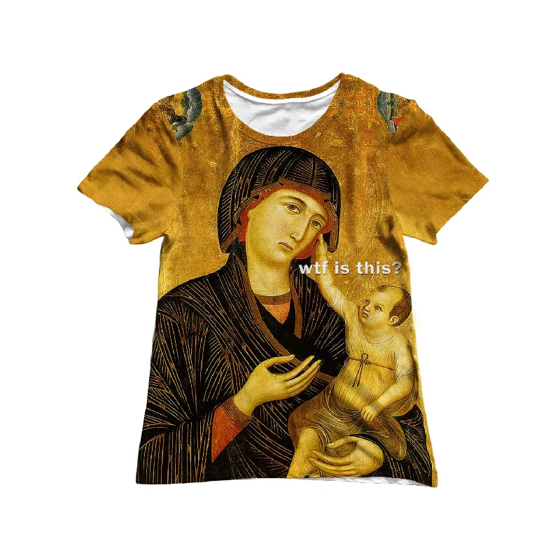 Wtf Is This Women's Tee Terry Blend Velvet Blend Canvas Blend