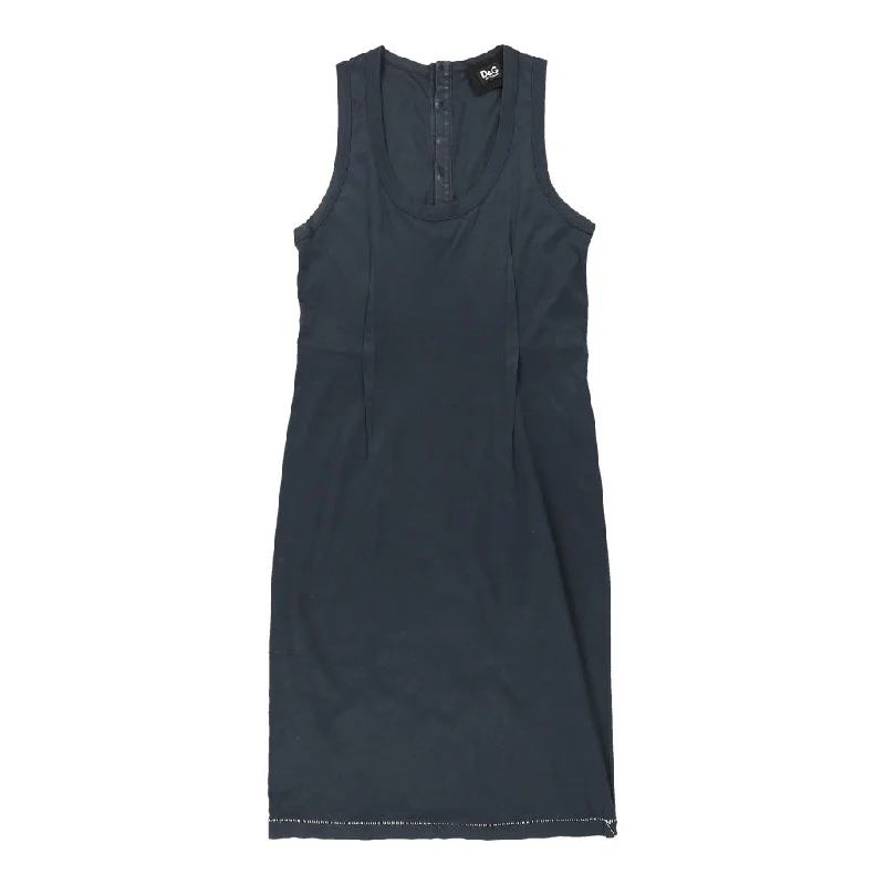 Dolce & Gabbana Dress - Medium Navy Cotton