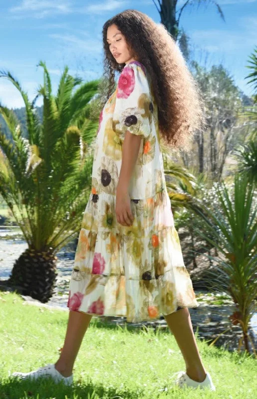 Flowers on another dress