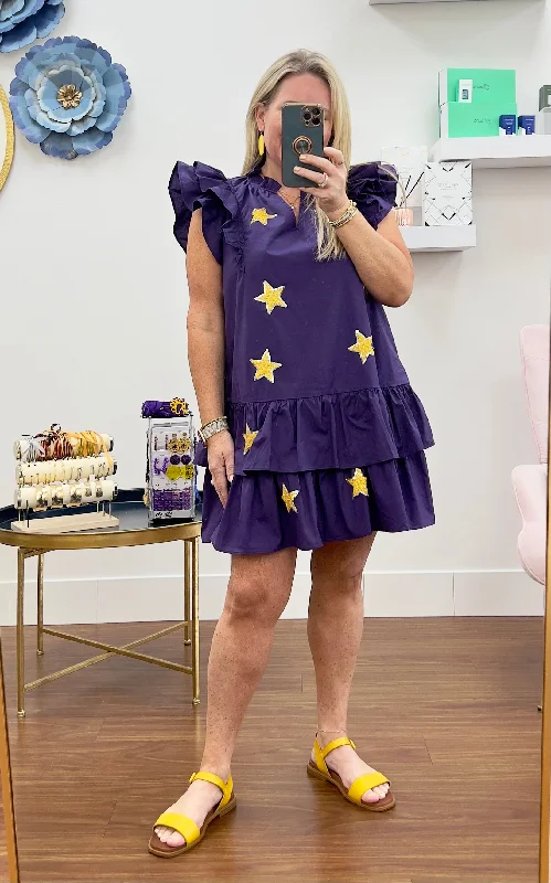 Golden Star Dress