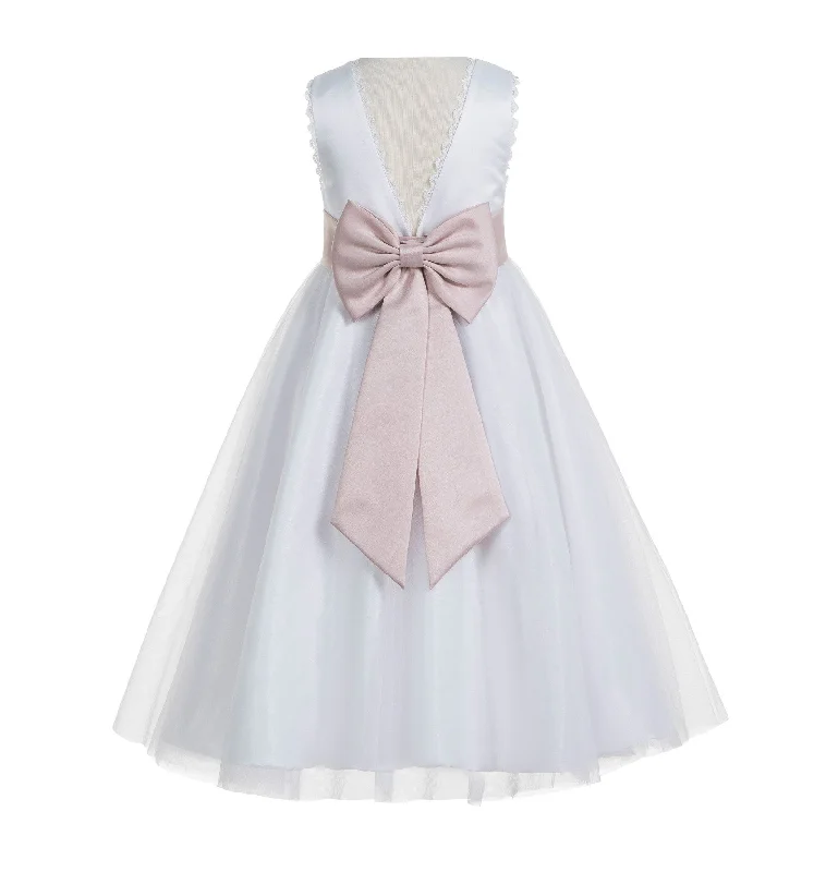 ivory / blush pink
