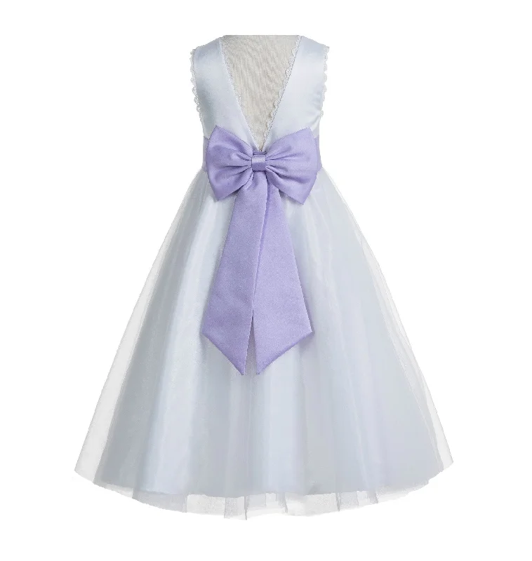 ivory / lilac