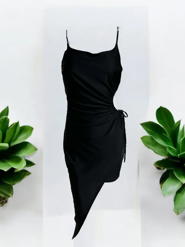 Spaghetti Strap Dress w/ Side String Cristina 1563