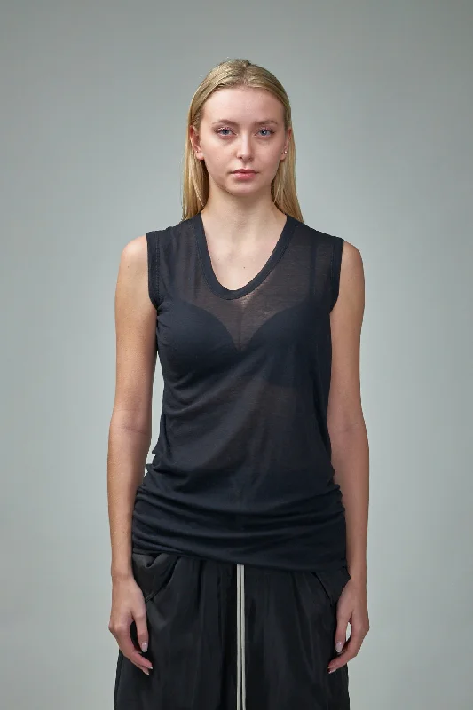 Knit Top V Neck Ash Gray Knit Top