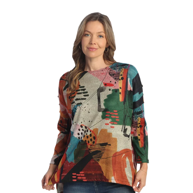 Jess & Jane "Montecito" French Brushed Knit Top - FB9-1854 Winter Knit Top