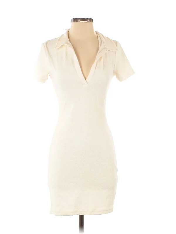 Casual Dress Cowl Neckline Elegant