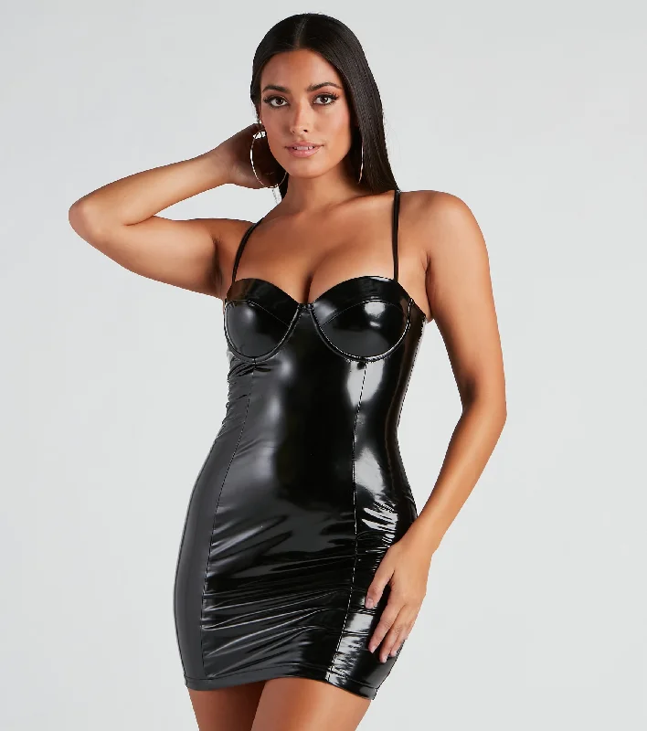 Dark Angel Latex Bustier Dress Tunics Recommended stylist