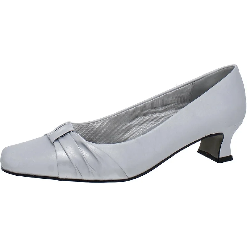 Easy Street Womens Waive Metallic Dressy Kitten Heels Tunics Corduroy durable
