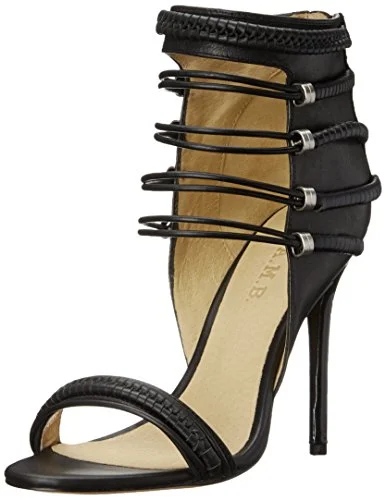 L.A.M.B. By Gwen Stefani Women's Katelyn Dress Fashion Sandal High Heels, 2 Colors Crew Neckline Casual