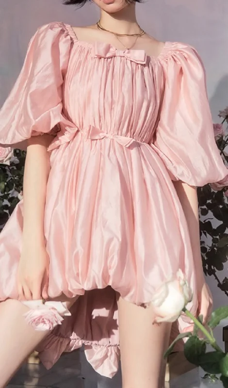SHINY ORGANZA MINI DRESS Tunics Plaid country